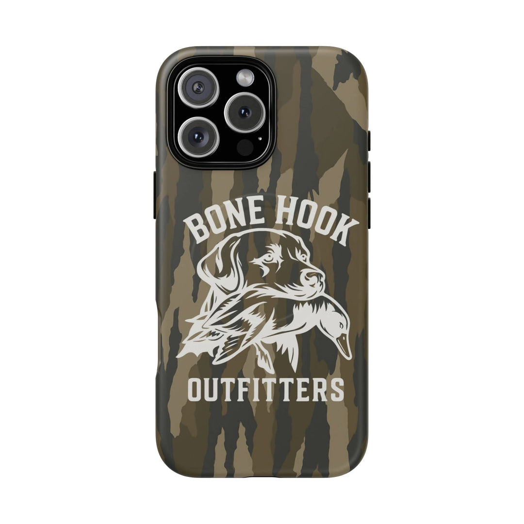 Bone Hook Outfitters Camo Phone Case – Dog & Duck Edition