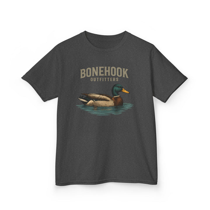 Boys’ Mallard Duck Tee – Bonehook Outfitters Youth Waterfowl Shirt