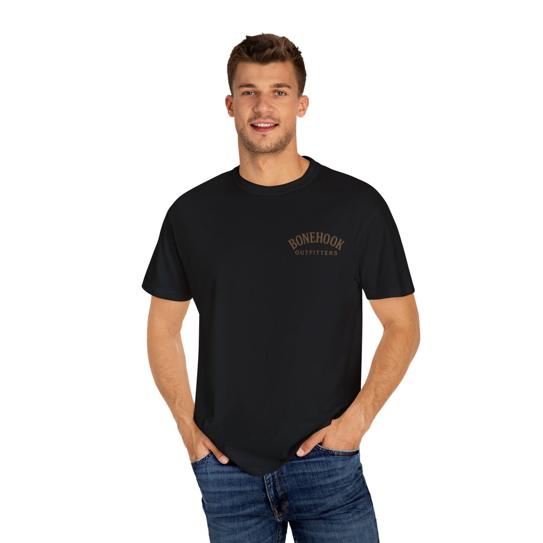 Bonehook Country Boy Tee – Camo Flag Duck Hunting Shirt