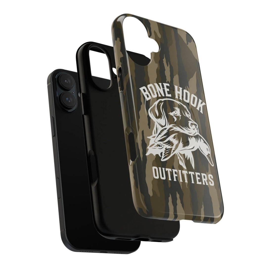 Bone Hook Outfitters Camo Phone Case – Dog & Duck Edition