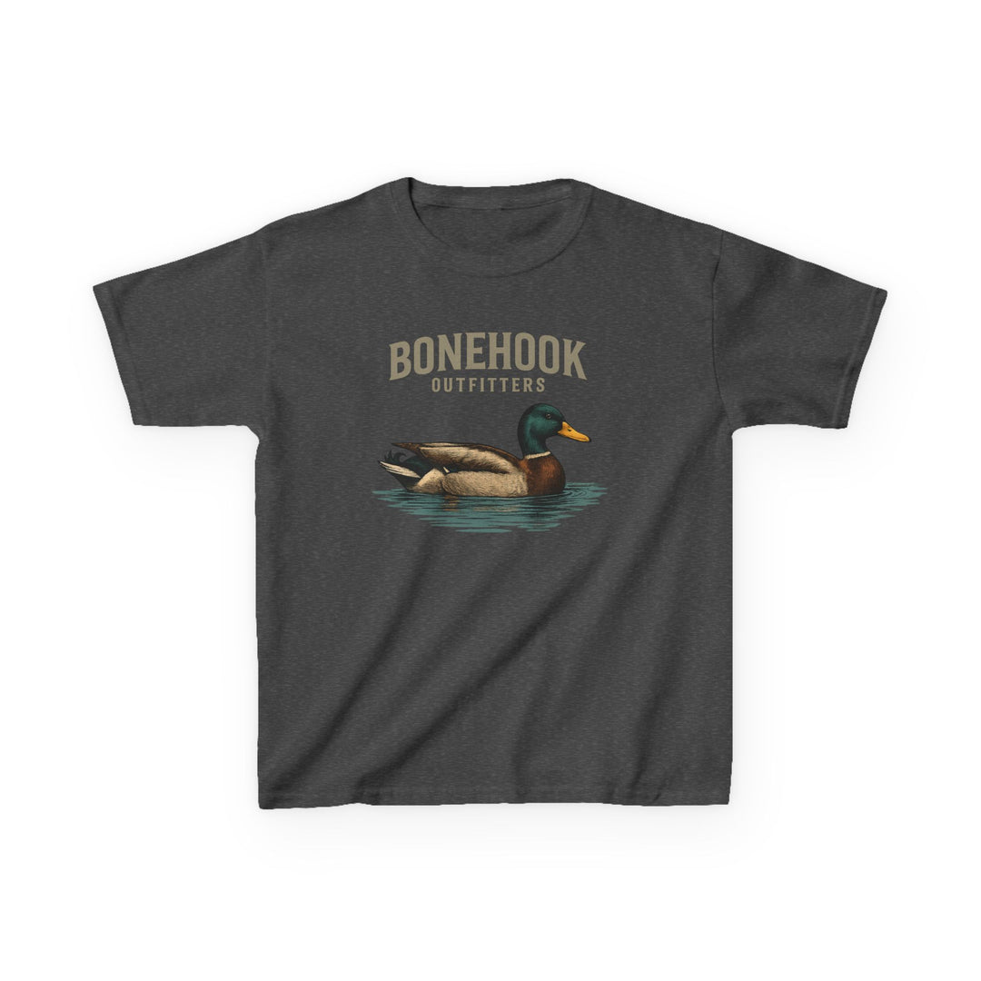 Boys’ Mallard Duck Tee – Bonehook Outfitters Youth Waterfowl Shirt