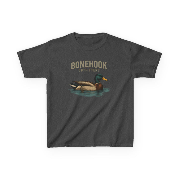 Boys’ Mallard Duck Tee – Bonehook Outfitters Youth Waterfowl Shirt
