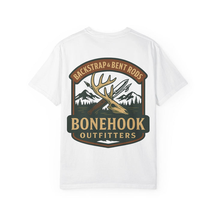 Backstrap & Bent Rods Tee – Bonehook Outdoorsman Lifestyle Shirt