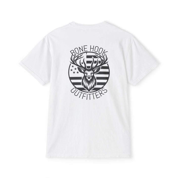 American Buck Tee – Bonehook Outfitters Flag Deer Shirt