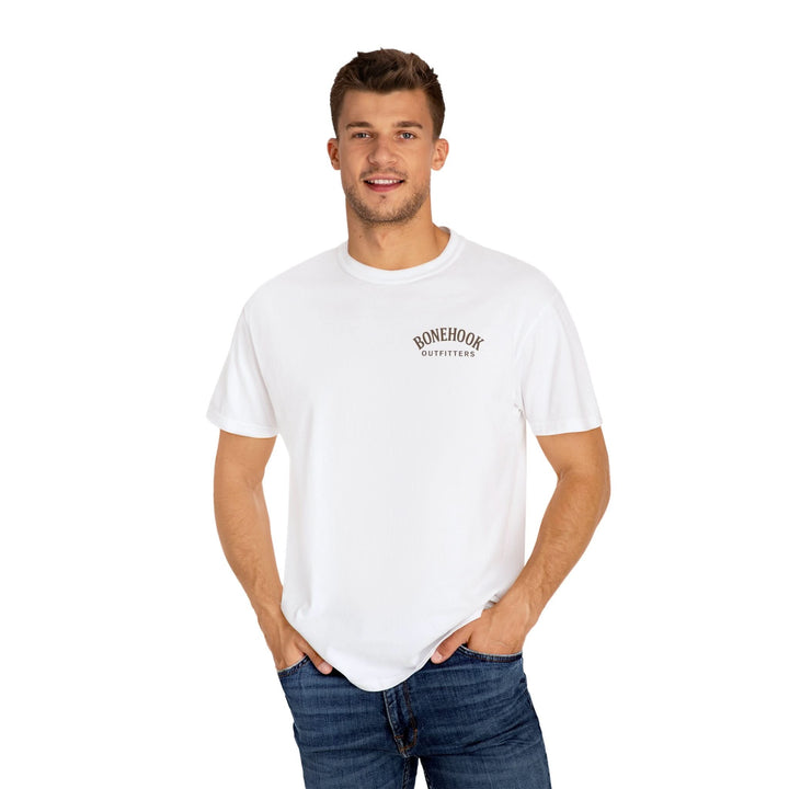 Bonehook Camo Badge Duck Tee – Southern Hunting Graphic Shirt