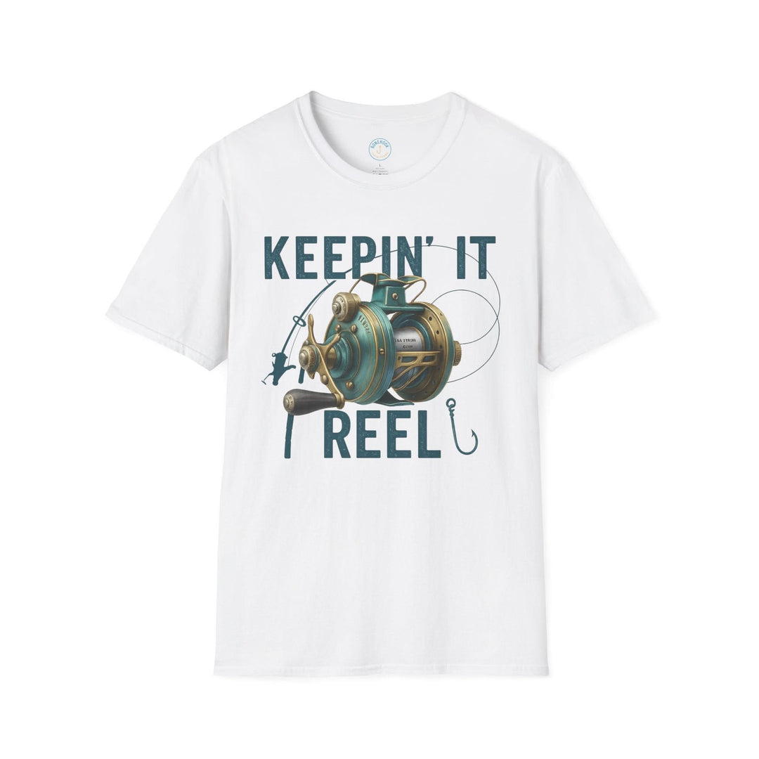 Keepin’ It Reel Fishing T-Shirt – Funny Graphic Tee for Anglers