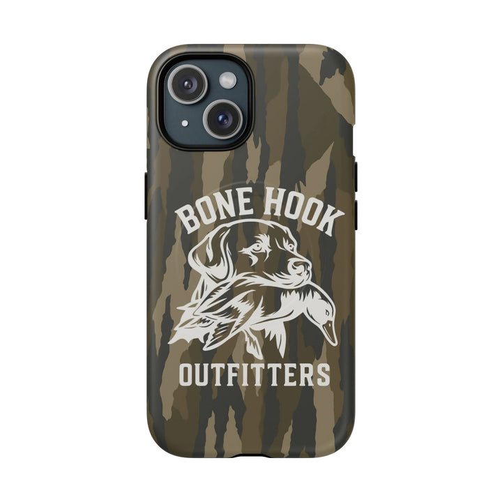 Bone Hook Outfitters Camo Phone Case – Dog & Duck Edition