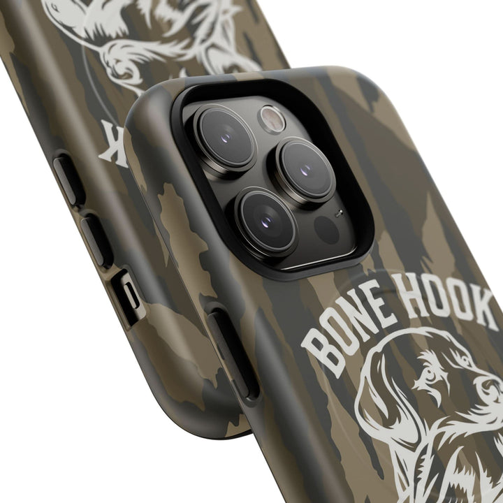 Bone Hook Outfitters Camo Phone Case – Dog & Duck Edition