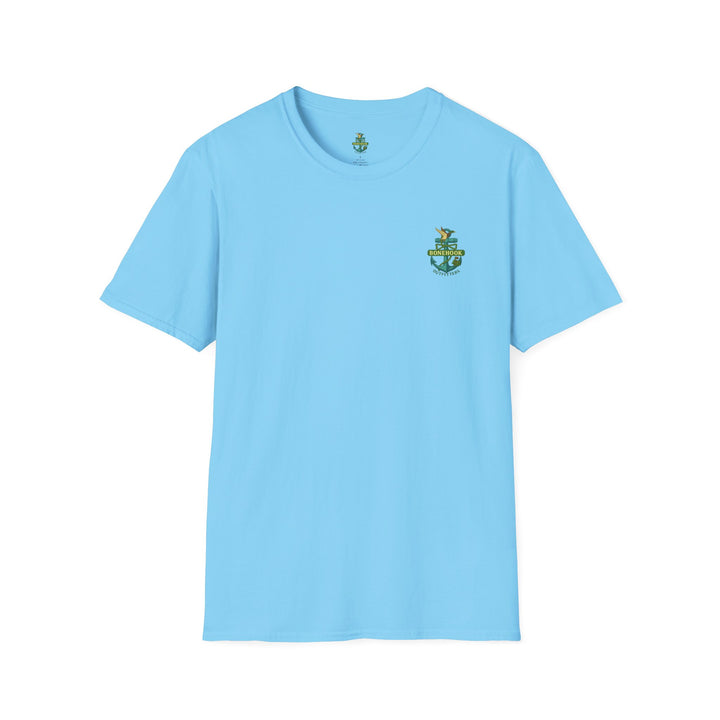 Bonehook Outfitters Women's Mallard & Anchor Tee – Sage Green