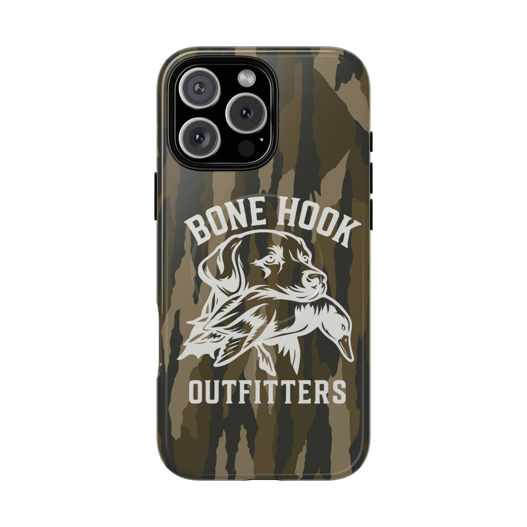 Bone Hook Outfitters Camo Phone Case – Dog & Duck Edition