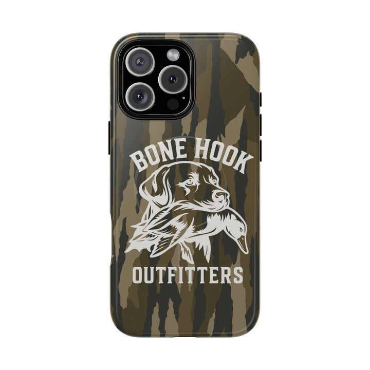 Bone Hook Outfitters Camo Phone Case – Dog & Duck Edition