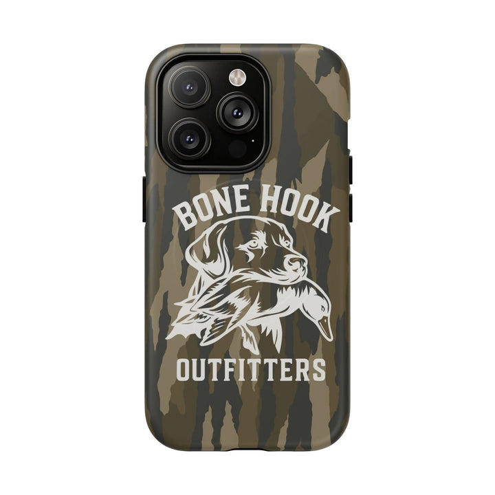 Bone Hook Outfitters Camo Phone Case – Dog & Duck Edition