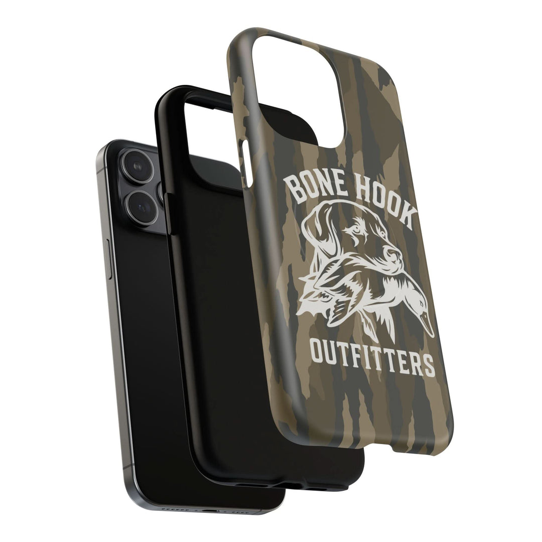 Bone Hook Outfitters Camo Phone Case – Dog & Duck Edition