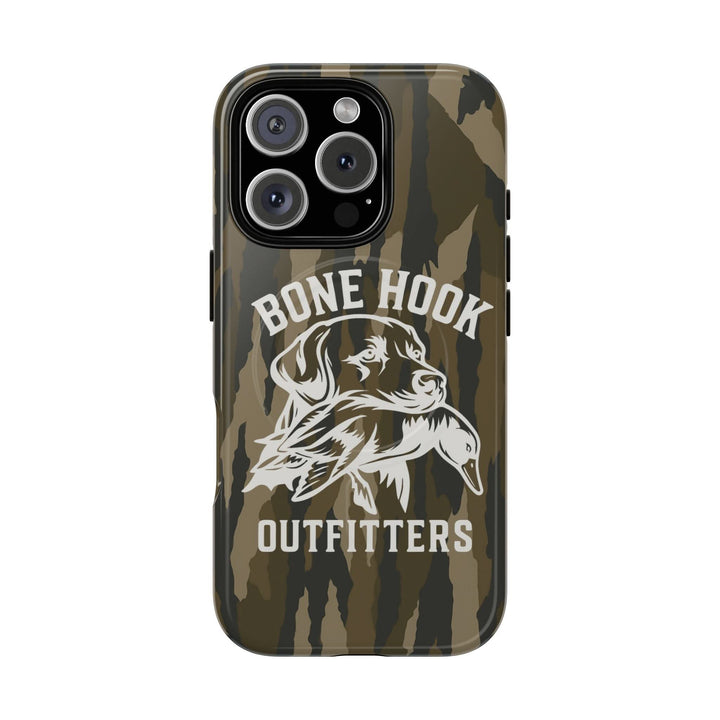Bone Hook Outfitters Camo Phone Case – Dog & Duck Edition