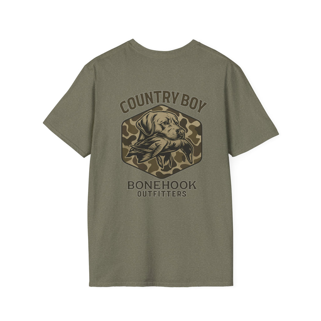 Country Boy Camo Dog Tee – Bonehook Outfitters