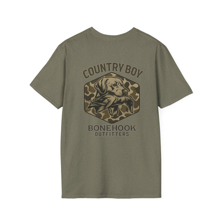 Country Boy Camo Dog Tee – Bonehook Outfitters