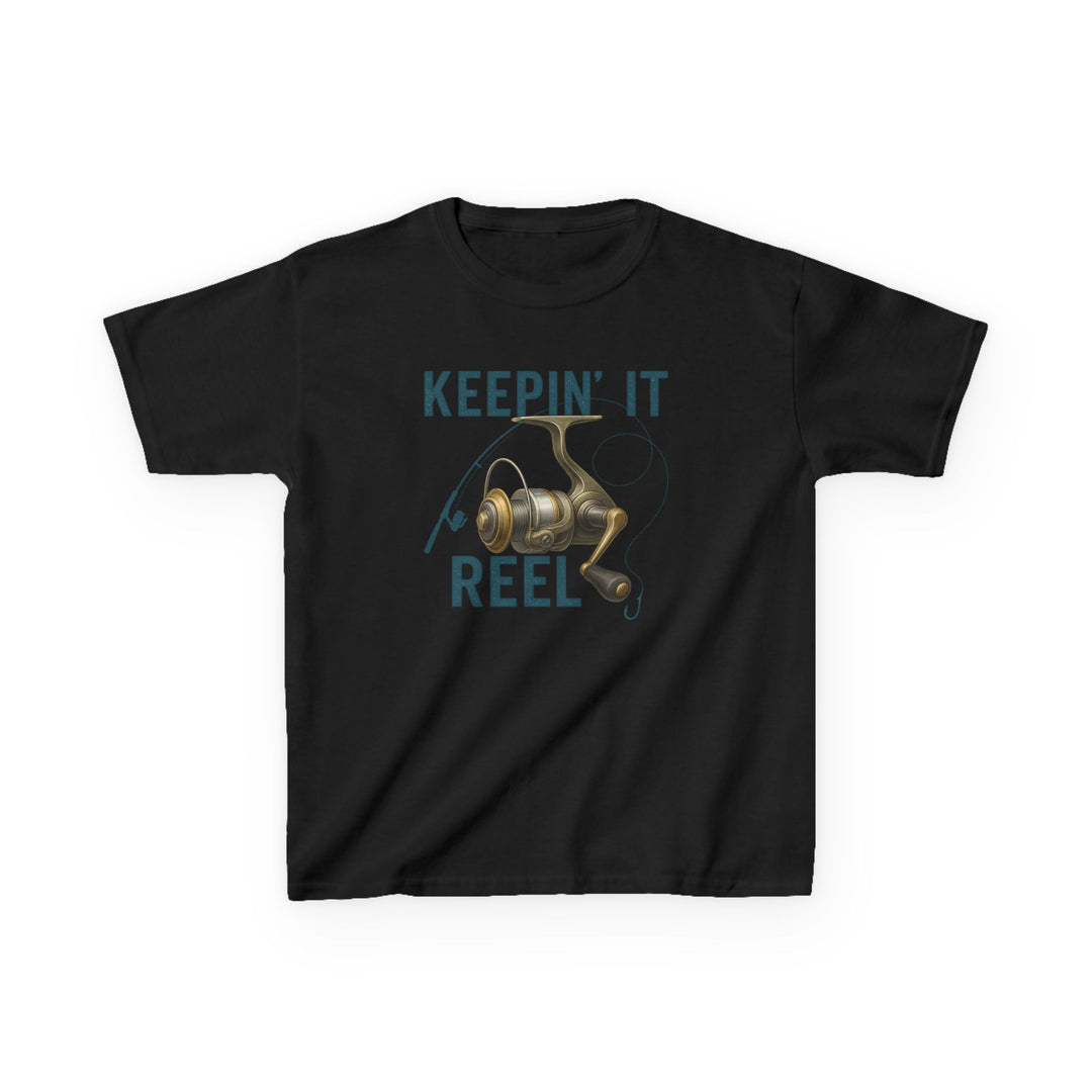 Keepin’ It Reel Youth Fishing Tee – Bonehook Outfitters
