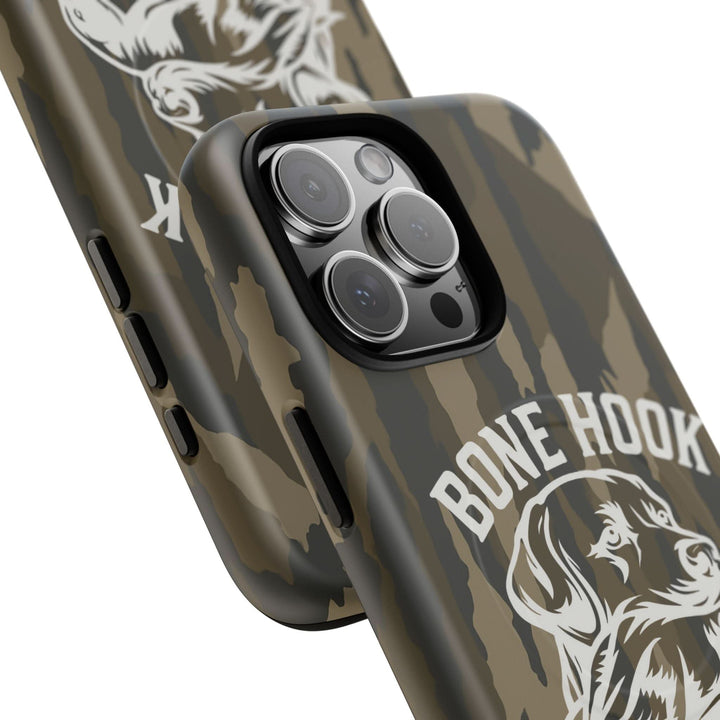 Bone Hook Outfitters Camo Phone Case – Dog & Duck Edition