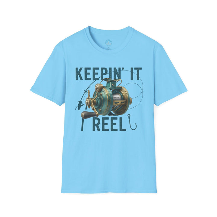 Keepin’ It Reel Fishing T-Shirt – Funny Graphic Tee for Anglers