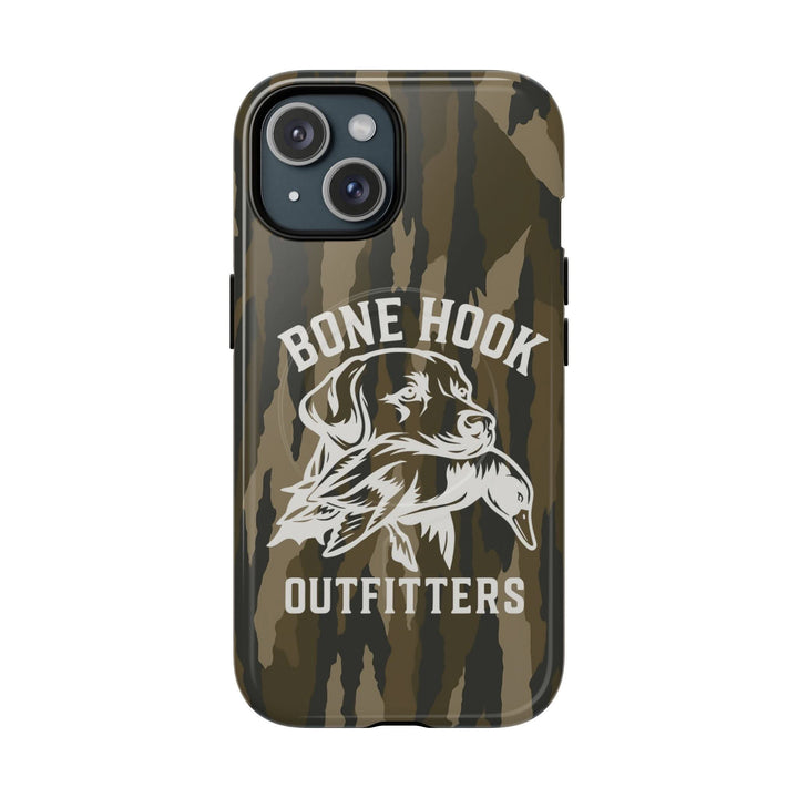 Bone Hook Outfitters Camo Phone Case – Dog & Duck Edition