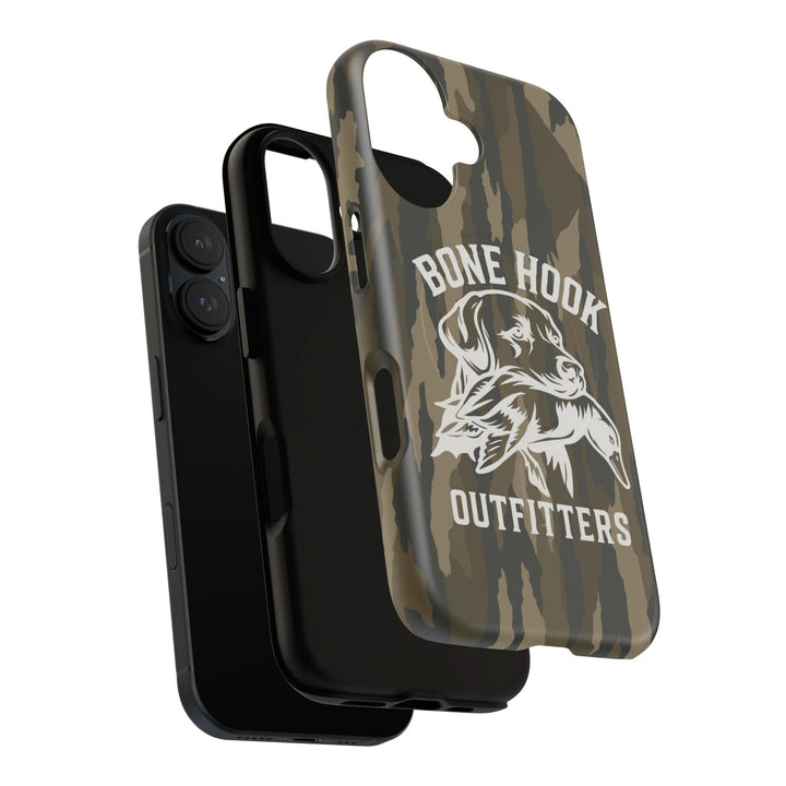 Bone Hook Outfitters Camo Phone Case – Dog & Duck Edition