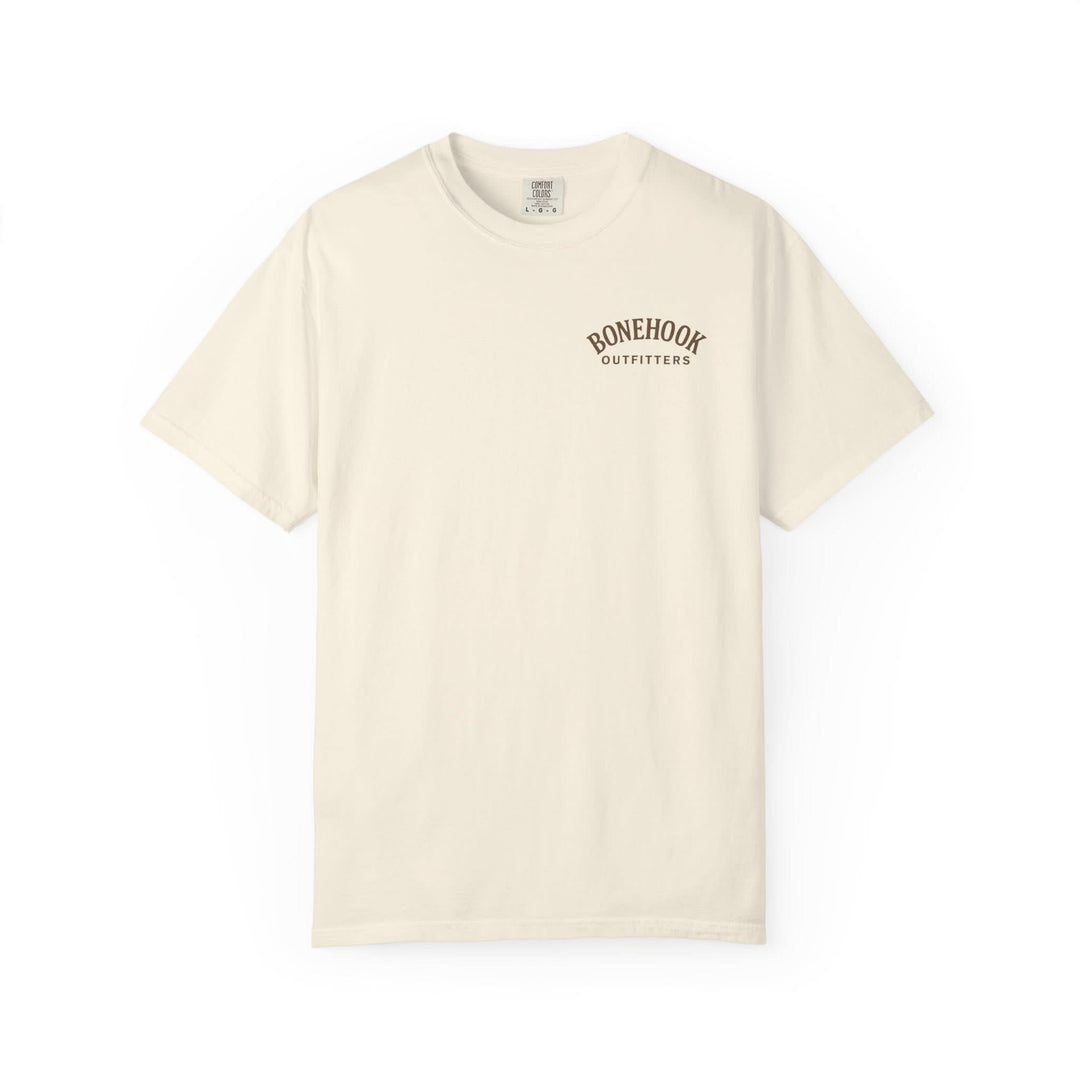 Bonehook Camo Badge Duck Tee – Southern Hunting Graphic Shirt