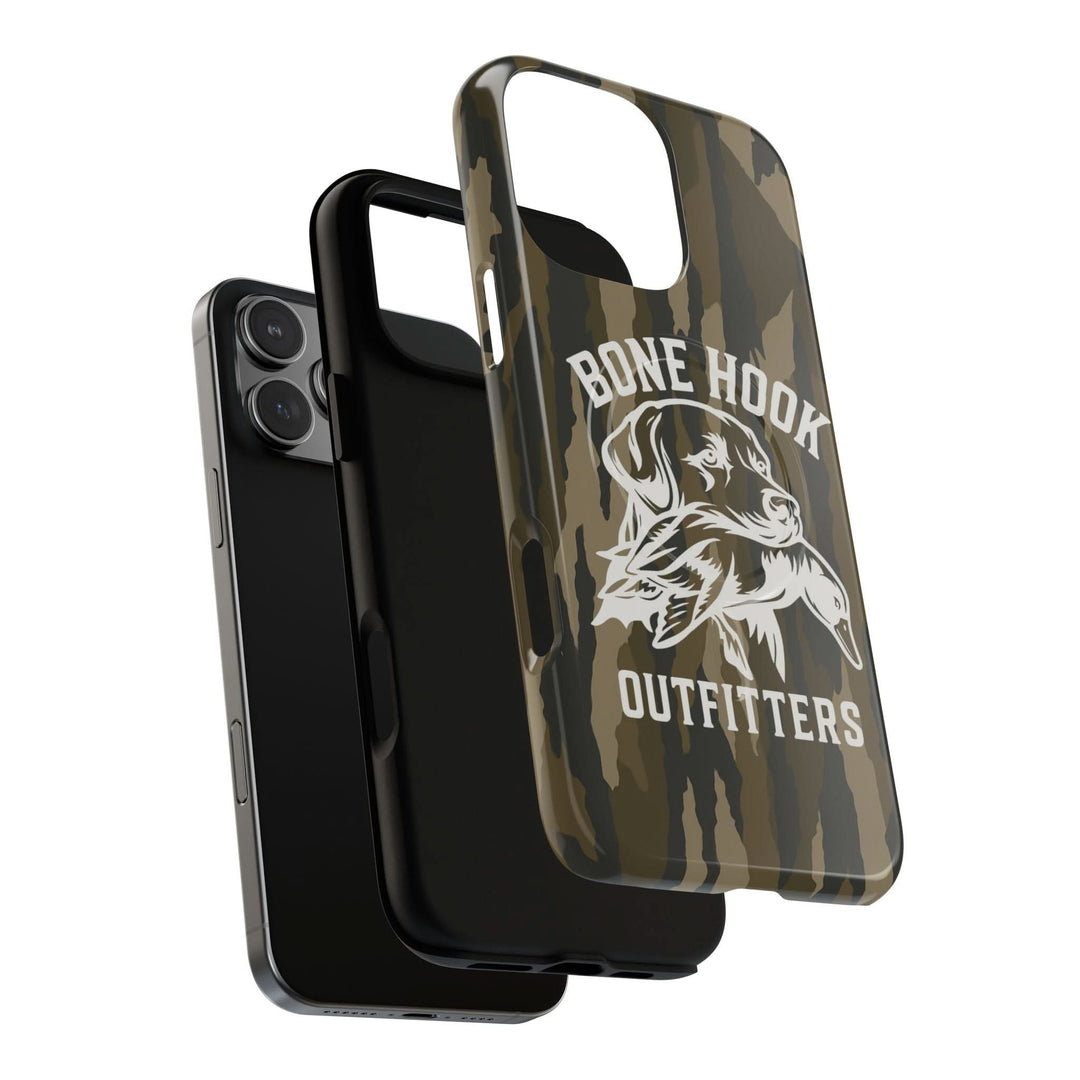 Bone Hook Outfitters Camo Phone Case – Dog & Duck Edition