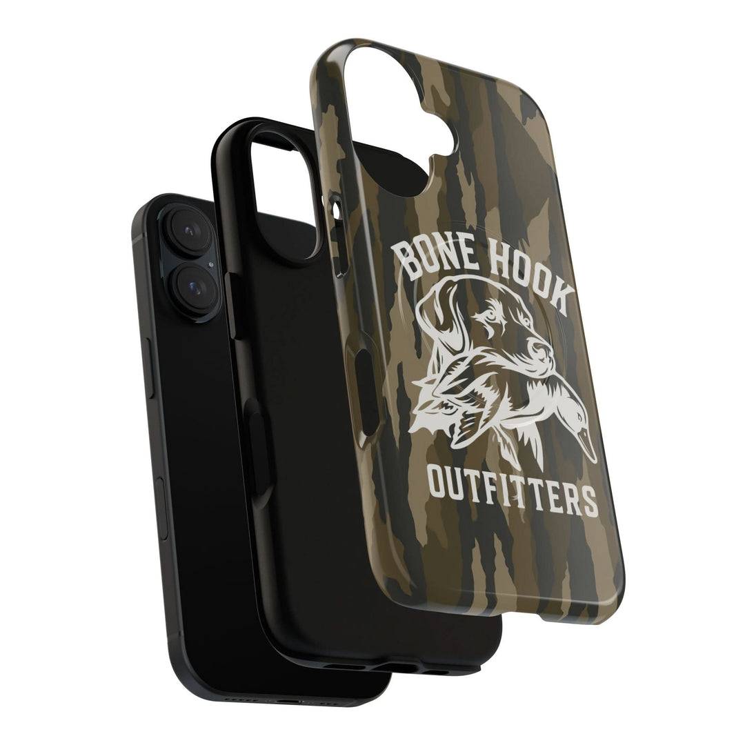 Bone Hook Outfitters Camo Phone Case – Dog & Duck Edition