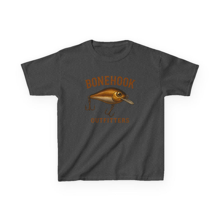Boys’ Crankbait Fishing Tee – Bonehook Outfitters Youth Lure Shirt