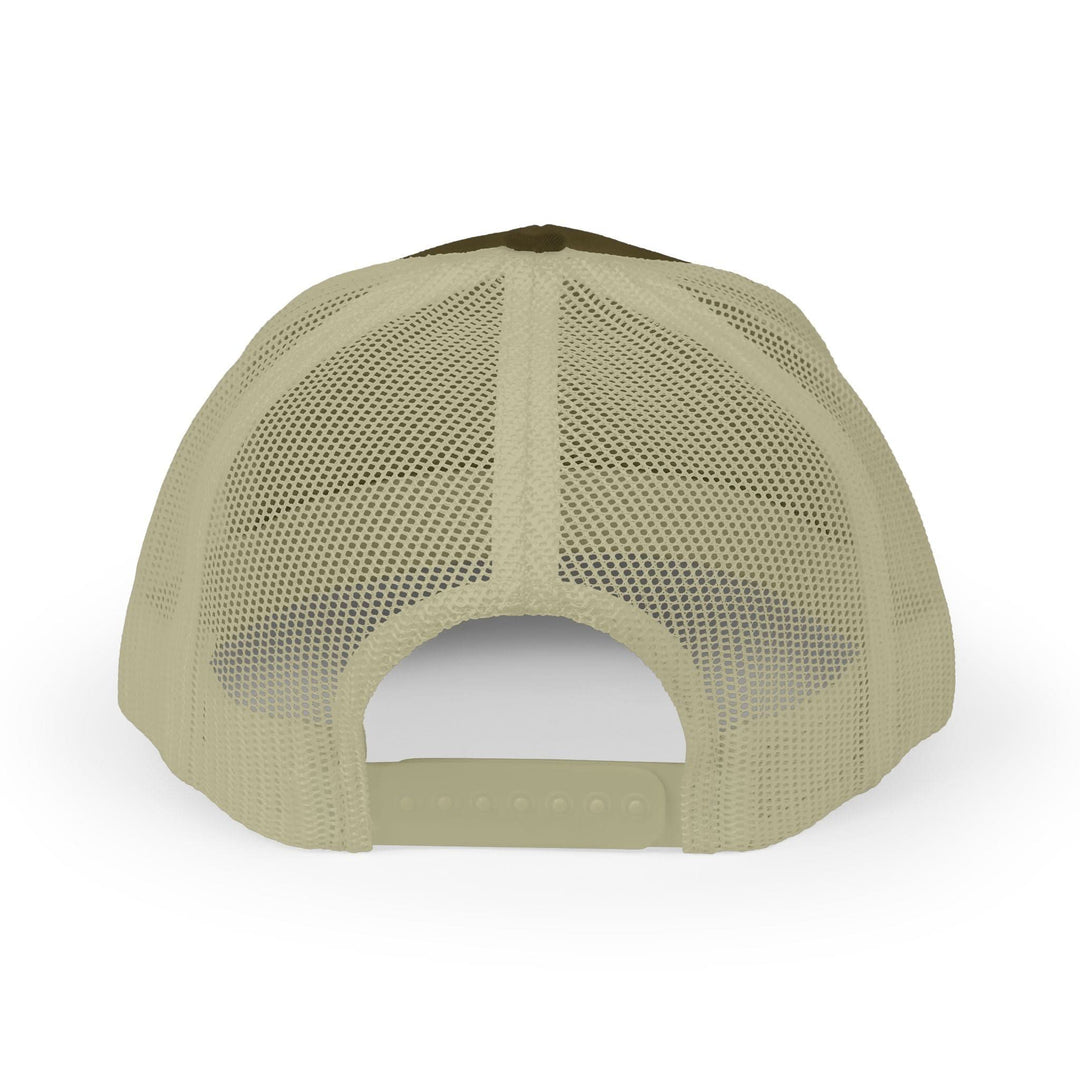 Snapback Trucker Cap - Bonehook Outfitters with County Dog and Duck Design