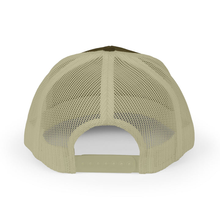 Snapback Trucker Cap - Bonehook Outfitters with County Dog and Duck Design