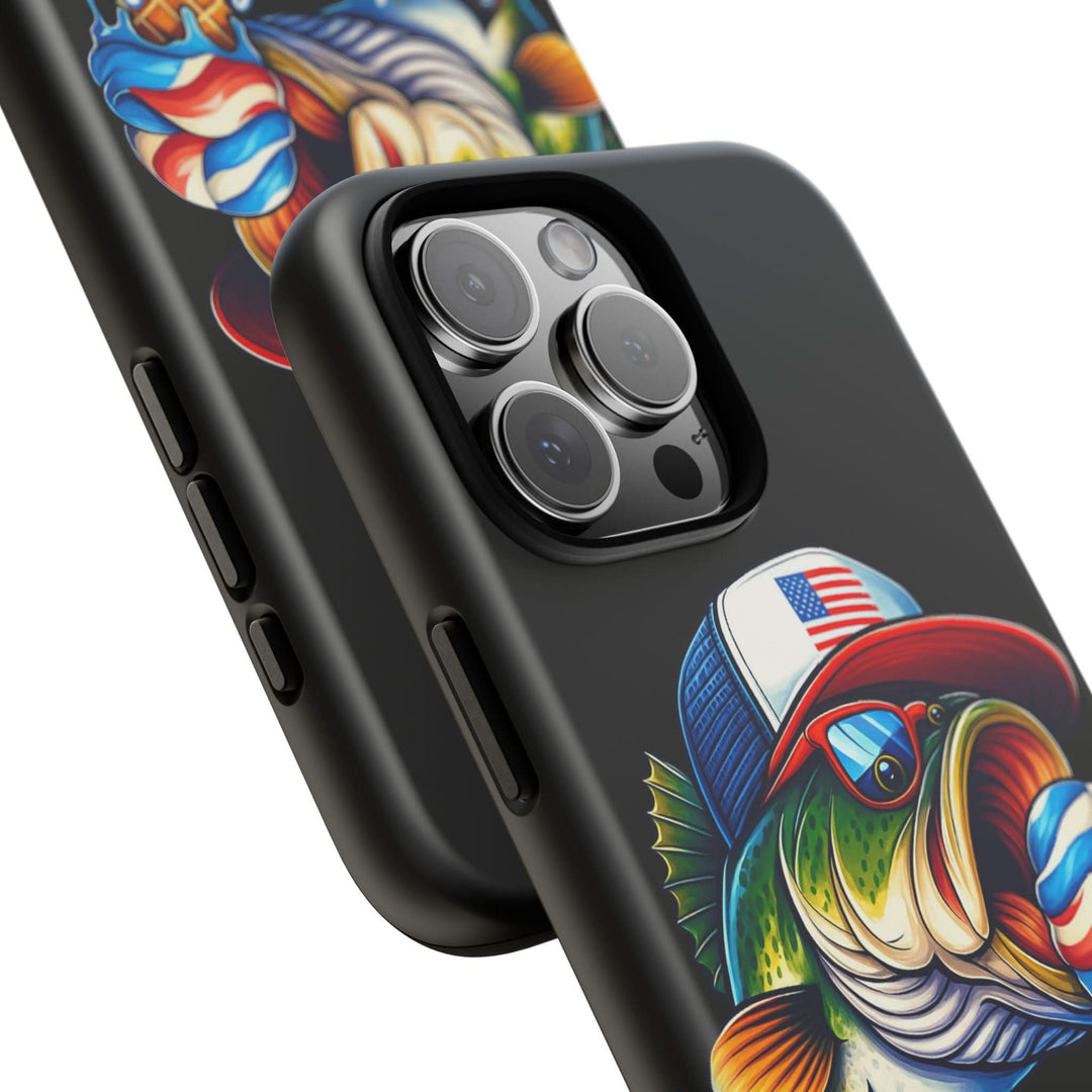 Tastes Like Freedom Bass iPhone Case – Patriotic Funny Ice Cream Design