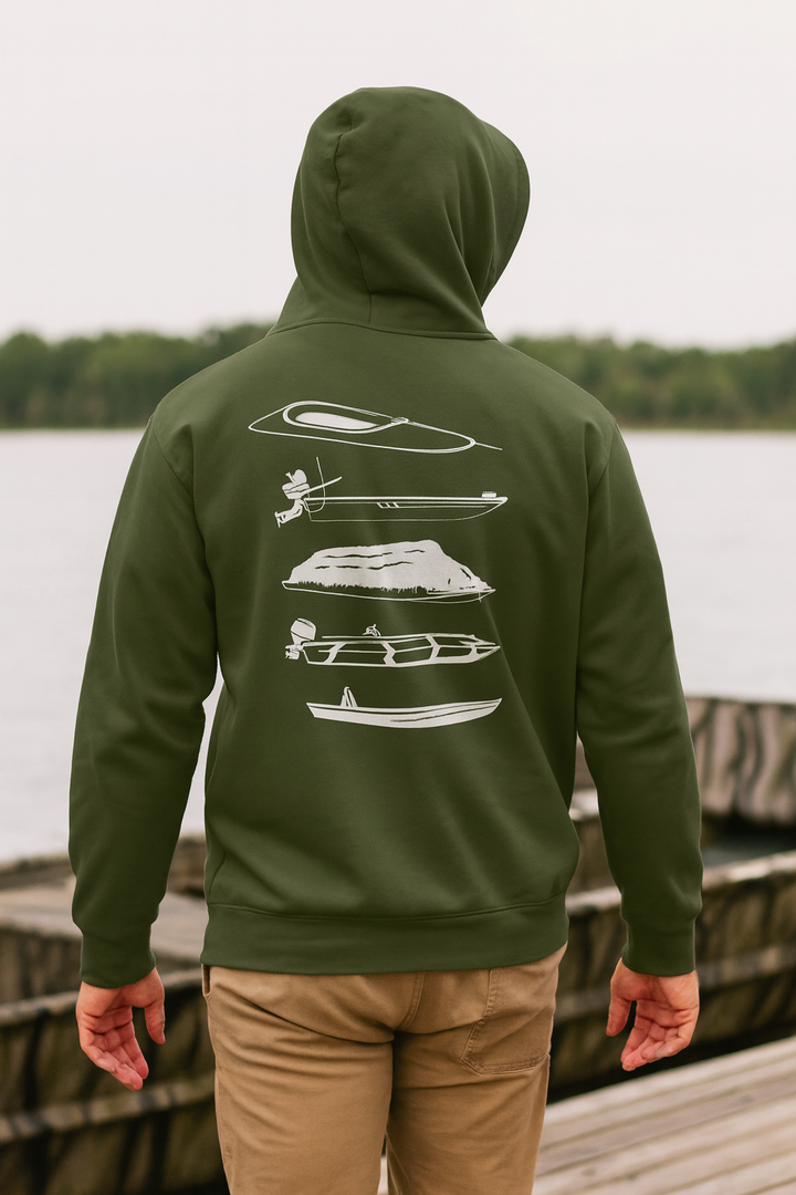Bonehook Outfitters Olive Green Hunting Hoodie – Outdoor Lifestyle Gear