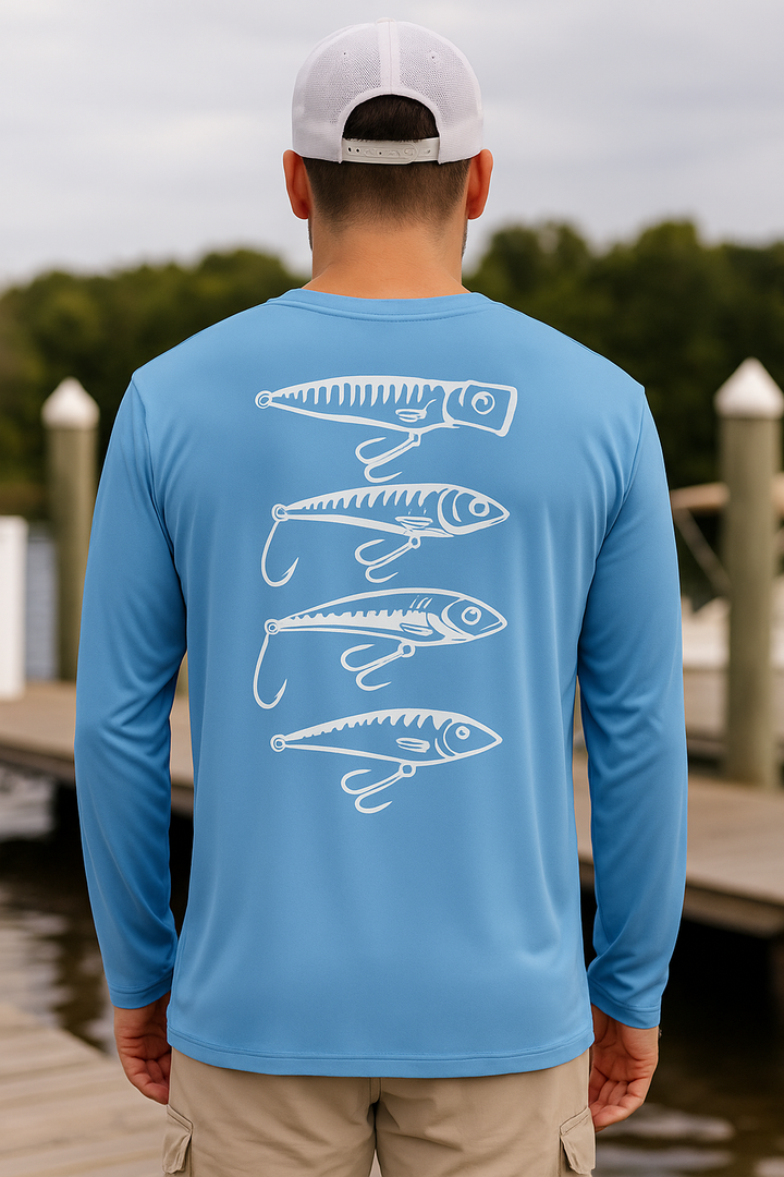 Bonehook Performance Long Sleeve Fishing Shirt – Moisture-Wicking UV Protection