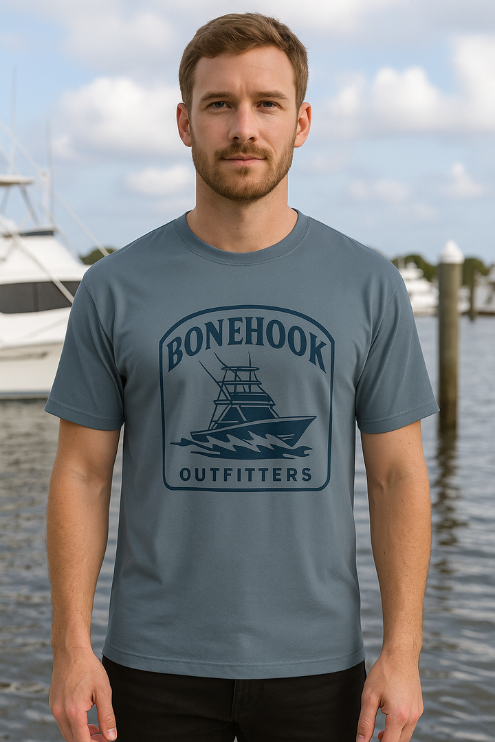 Bonehook Offshore Tee – Sportfisher Boat Fishing Shirt
