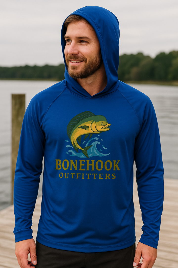 Bonehook Mahi UV Hoodie – Offshore Performance Fishing Shirt